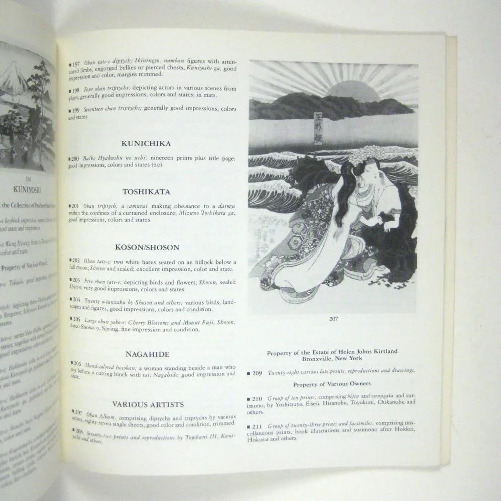 Sotheby's Auction Catalog January 1981 Japanese Prints  Paperback - Picture 6 of 7